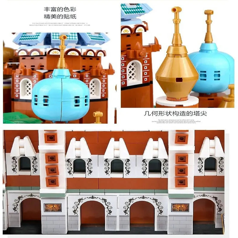Building Blocks MOC Architecture St Petersburg Cathedral Bricks Toy Construction Set Toys - 6