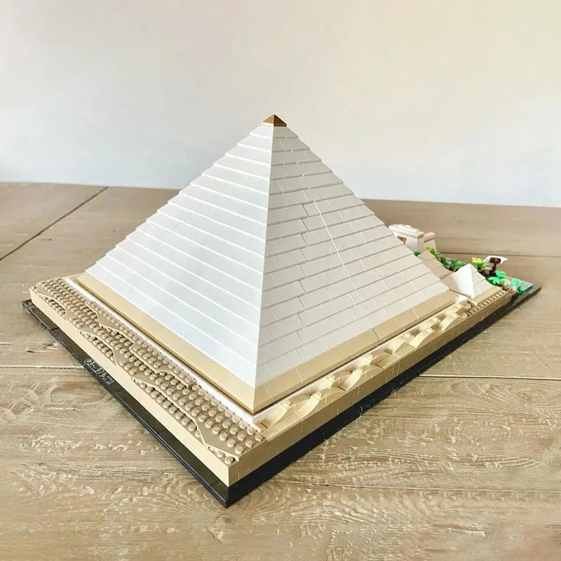 Building Blocks MOC Architecture The Great Pyramid of Giza Bricks Toys - 7