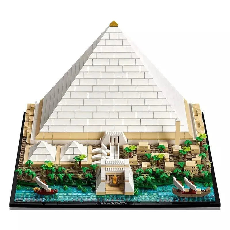 Building Blocks MOC Architecture The Great Pyramid of Giza Bricks Toys - 6