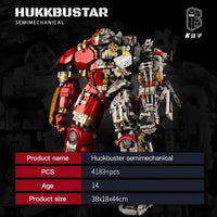 Thumbnail for Building Blocks MOC Avengers Iron Hero MK44 Hulkbusters K10513 Bricks Toy EU Construction Set Toys - 13