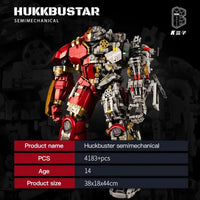 Thumbnail for Building Blocks MOC Avengers Iron Hero MK44 Hulkbusters K10513 Bricks Toy EU - 13