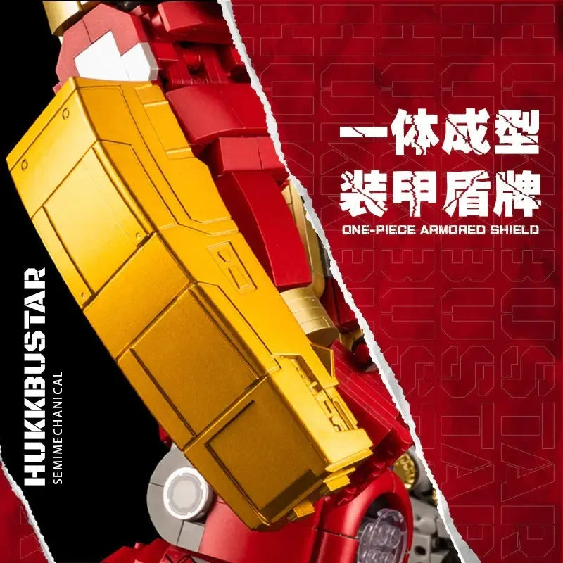 Building Blocks MOC Avengers Iron Hero MK44 Hulkbusters K10513 Bricks Toy Construction Set Toys - 4