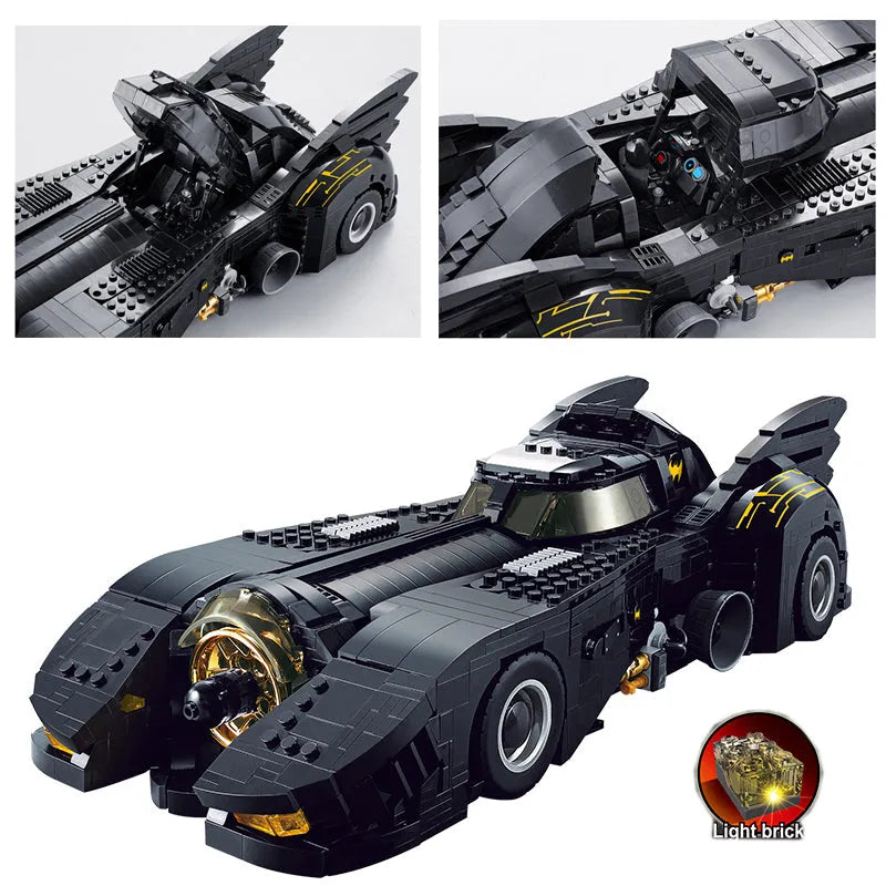 Building Blocks MOC Batman Movie UCS Batmobile Car Bricks Toy - 2