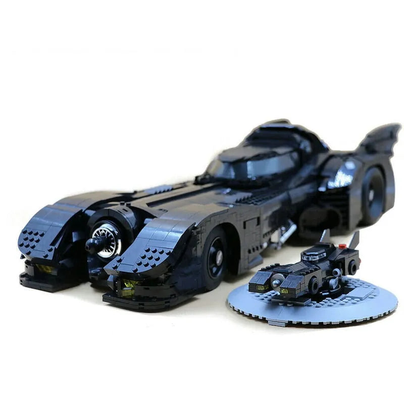 Building Blocks MOC Batman Super Hero 1989 Batmobile Bricks Toys Canada Stock - 19