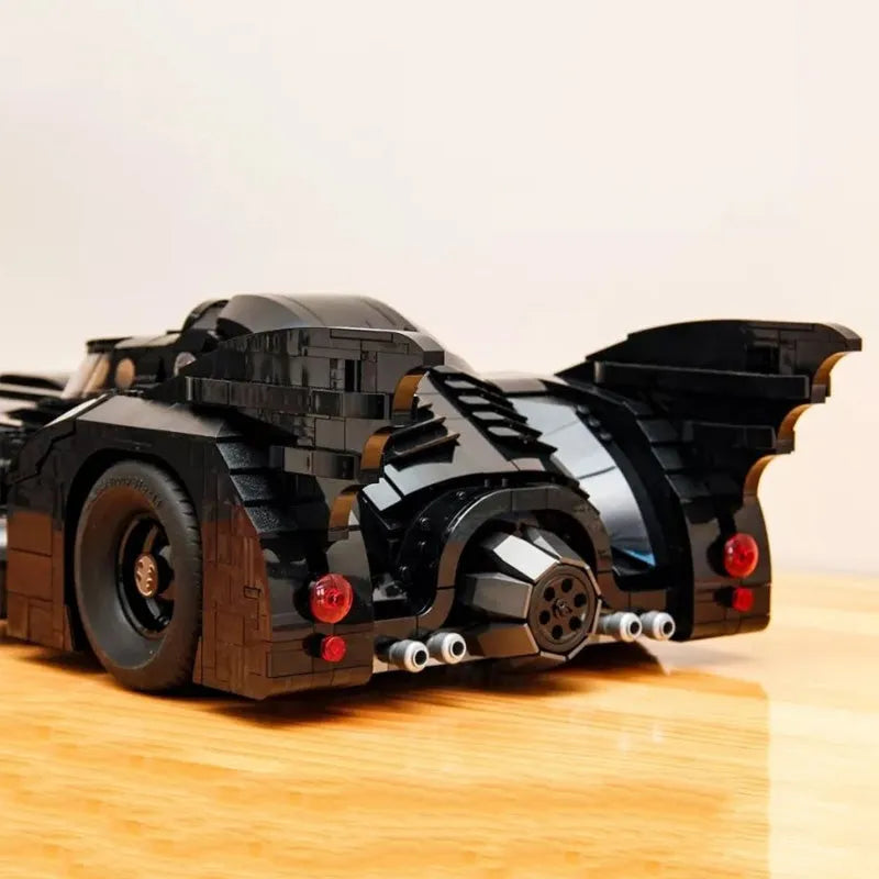 Building Blocks MOC Batman Super Hero 1989 Batmobile Bricks Toys Canada Stock - 9