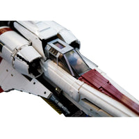 Thumbnail for Building Blocks Battlestar Galactica Colonial Viper MKII Bricks Toy MOC 9424 - 12