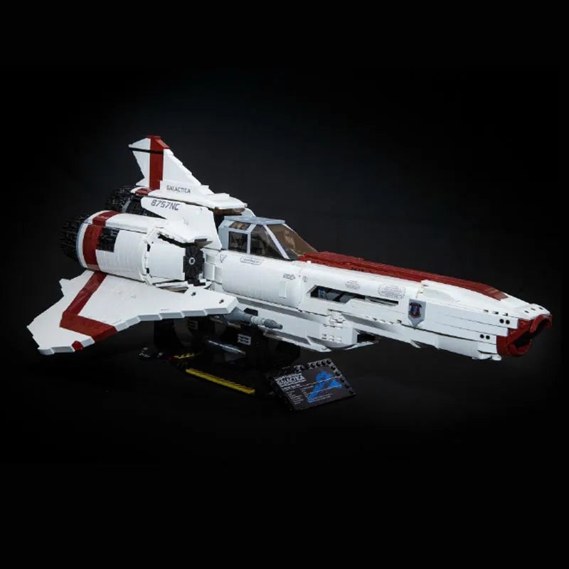 Building Blocks Battlestar Galactica Colonial Viper MKII Bricks Toy MOC 9424 - 7