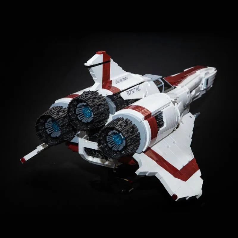 Building Blocks Battlestar Galactica Colonial Viper MKII Bricks Toy MOC 9424 - 6