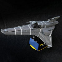 Thumbnail for Building Blocks MOC Battlestar Galactica UCS Colonial Viper MKII Bricks Toys - 4