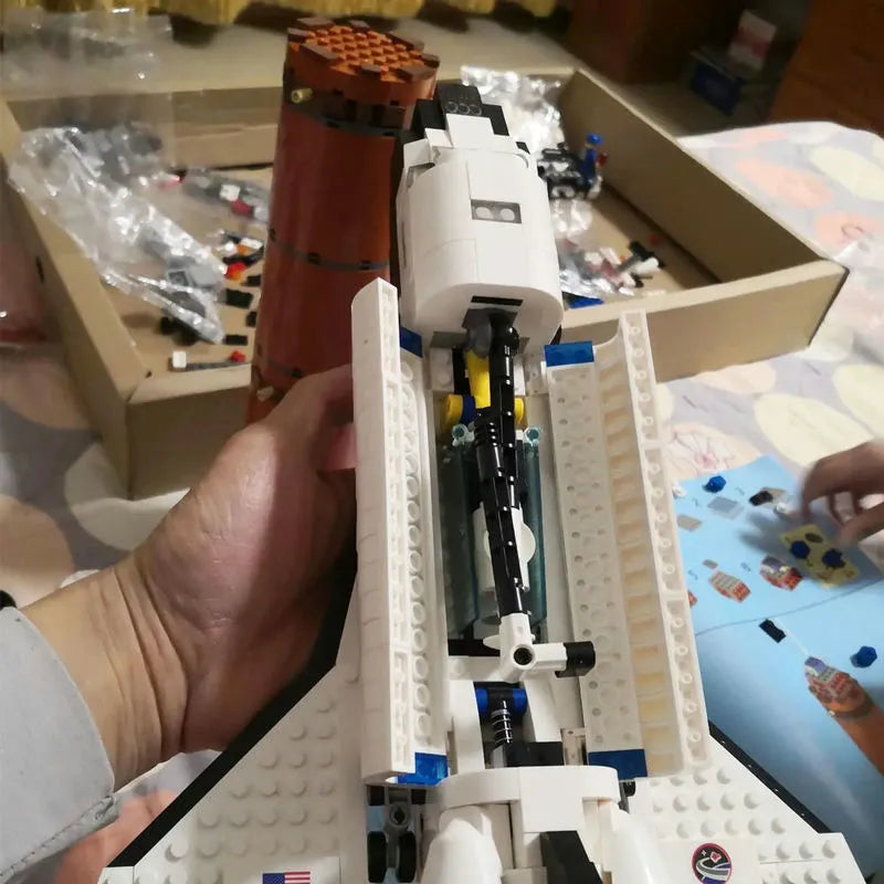 Building Blocks Ideas MOC Space Shuttle Expedition Bricks Toys 16014 - 5