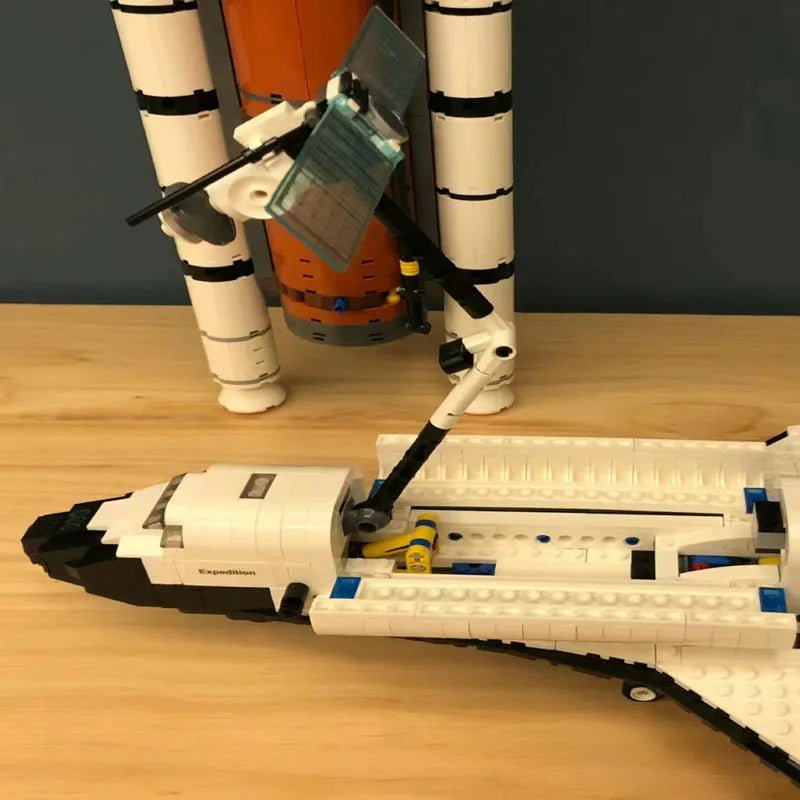 Building Blocks Ideas MOC Space Shuttle Expedition Bricks Toys 16014 - 13