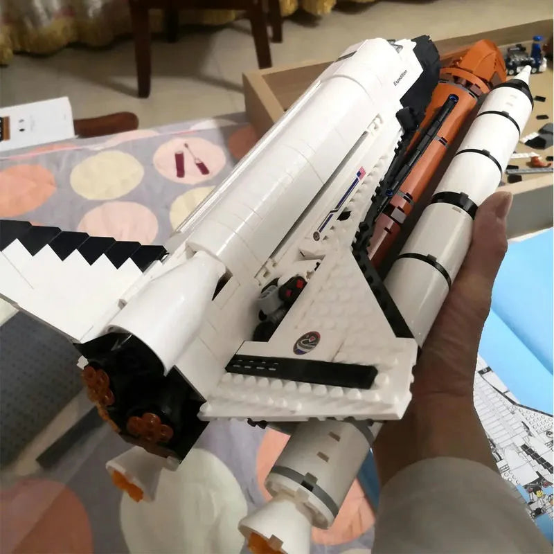 Building Blocks Ideas MOC Space Shuttle Expedition Bricks Toys 16014 - 6