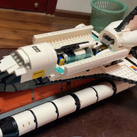 Thumbnail for Building Blocks Ideas MOC Space Shuttle Expedition Bricks Toys 16014 - 4