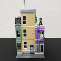 Thumbnail for Building Blocks Building Block MOC Creator Expert Police Station Bricks Toy - 5