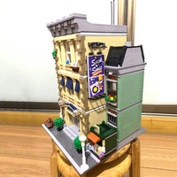 Thumbnail for Building Blocks Block MOC Creator Expert Police Station Bricks Toy - 2