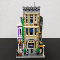 Thumbnail for Building Blocks Block MOC Creator Expert Police Station Bricks Toy - 7
