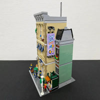 Thumbnail for Building Blocks Block MOC Creator Expert Police Station Bricks Toy - 3