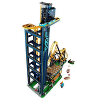 Thumbnail for Building Blocks Block Expert Creator Loop Roller Coaster Bricks Toy 66503 - 6