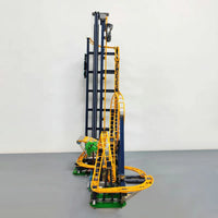 Thumbnail for Building Blocks Building Block Expert Creator Loop Roller Coaster Bricks Toy 66503 Construction Set Toys - 9