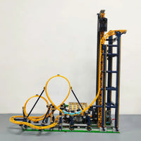 Thumbnail for Building Blocks Building Block Expert Creator Loop Roller Coaster Bricks Toy 66503 Construction Set Toys - 2
