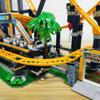 Thumbnail for Building Blocks Building Block Expert Creator Loop Roller Coaster Bricks Toy 66503 Construction Set Toys - 24