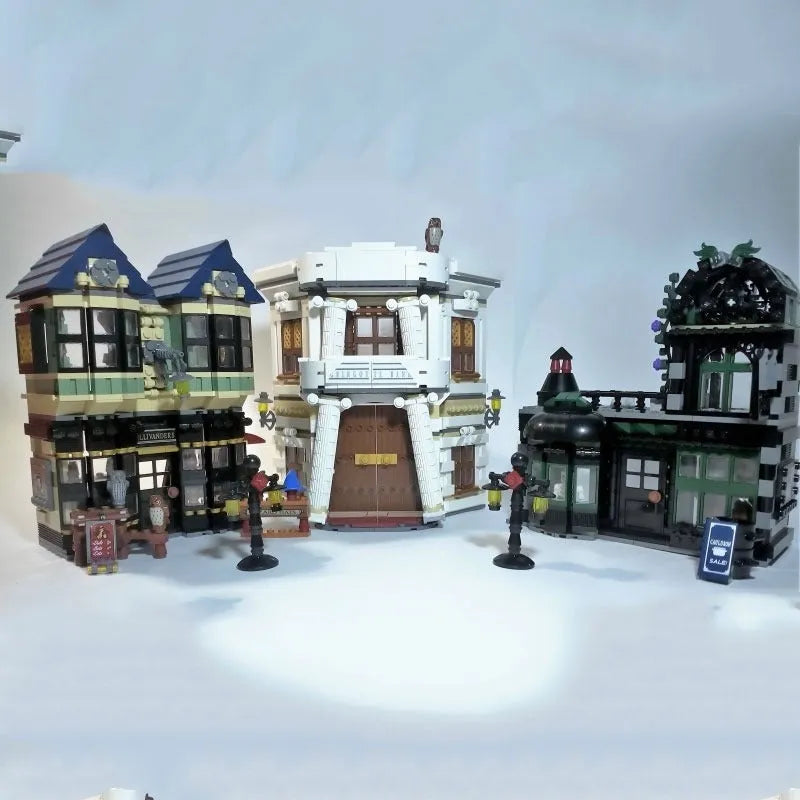 Building Blocks Block Harry Potter MOC Diagon Alley Bricks Toy 16012 - 3
