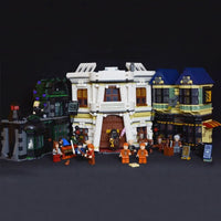 Thumbnail for Building Blocks Building Block Harry Potter MOC Diagon Alley Bricks Toy 16012 Construction Set Toys - 7