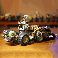 Thumbnail for Building Blocks Block Ninjago MOC Dieselnaut Dragon Truck Bricks Toys - 4