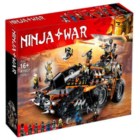 Thumbnail for Building Blocks Building Block Ninjago MOC Dieselnaut Dragon Truck Bricks Toys - 6
