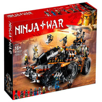 Thumbnail for Building Blocks Block Ninjago MOC Dieselnaut Dragon Truck Bricks Toys - 6