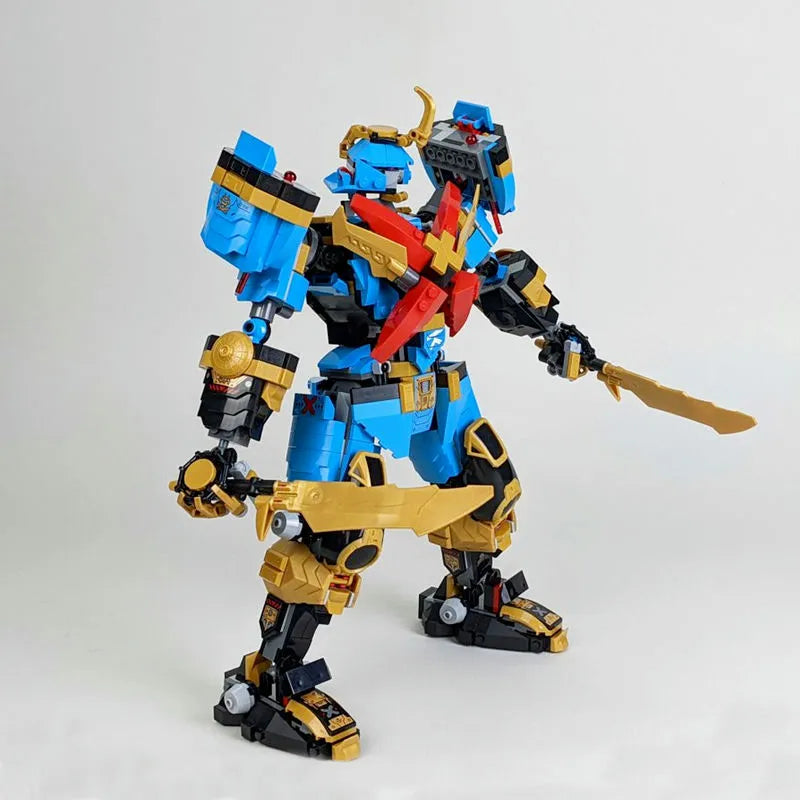 Building Blocks Block Ninjago MOC Samurai X MECH 60010 Bricks Toy - 7