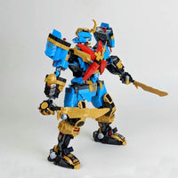 Thumbnail for Building Blocks Block Ninjago MOC Samurai X MECH 60010 Bricks Toy - 7
