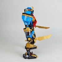 Thumbnail for Building Blocks Block Ninjago MOC Samurai X MECH 60010 Bricks Toy - 6