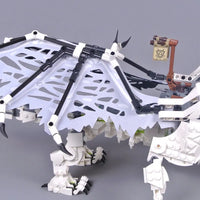 Thumbnail for Building Blocks Block MOC Ninjago Skull Sorcerer Dragon Bricks Toy 7183 - 5