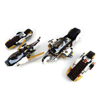 Thumbnail for Building Blocks Building Block Ninjago Ultra Stealth Raider MOC 06038 Bricks Toys - 4