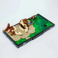 Thumbnail for Building Blocks Block MOC Star Wars 3233 Jedi Training Diorama Bricks Toy - 5