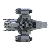 Thumbnail for Building Blocks Block Star Wars MOC 60017 Razor Crest Bricks Toy - 5