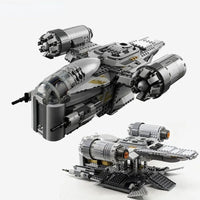 Thumbnail for Building Blocks Building Block Star Wars MOC 60017 Razor Crest Bricks Toy Construction Set Toys - 1