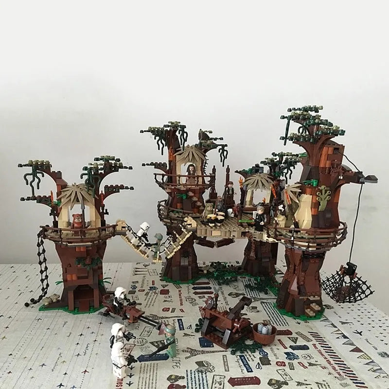 Star wars best sale ewok village playset