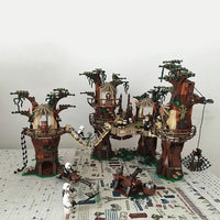 Thumbnail for Building Blocks Block Star Wars MOC Ewok Village 05047 Bricks Toy EU - 10