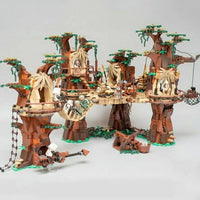 Thumbnail for Building Blocks Block Star Wars MOC Ewok Village 05047 Bricks Toy EU - 3