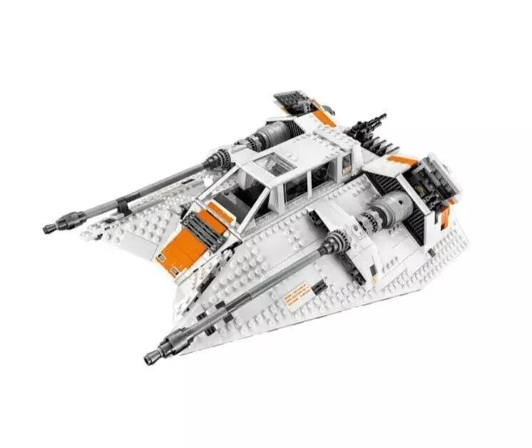 Building Blocks Building Block UCS Star Wars MOC Snowspeeder Bricks Toys Construction Set Toys - 2