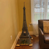 Thumbnail for Building Blocks Building Blocks MOC 10001 Paris Eiffel Tower Bricks Toys - 8