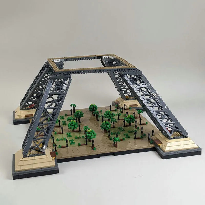 Building Blocks MOC 10001 Paris Eiffel Tower Bricks Toys - 2
