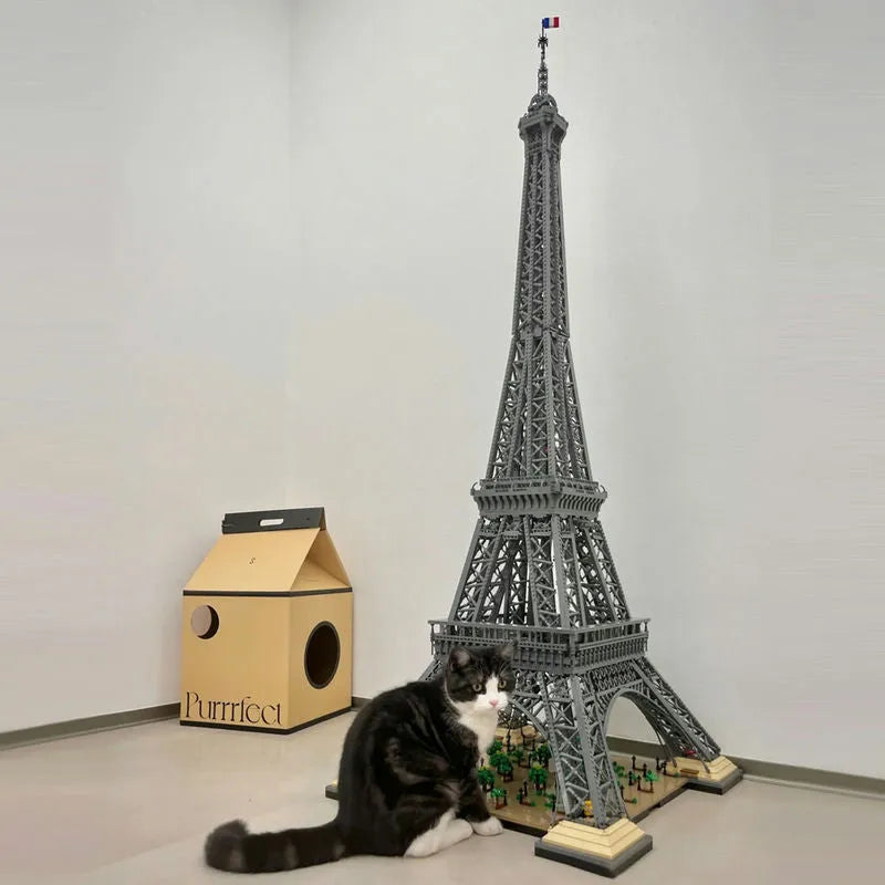 Building Blocks Building Blocks MOC 10001 Paris Eiffel Tower Bricks Toys - 5