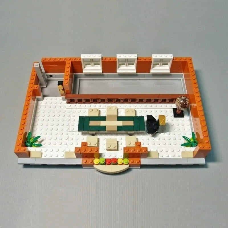 Building Blocks MOC 15003 Creator Expert City Town Hall Bricks - 9