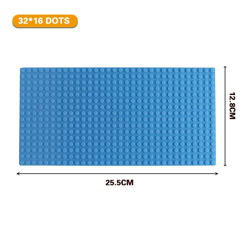 Accessories Building Blocks City Parts MOC Bricks Base Plate Road Baseplate Construction Set Toys - 11
