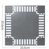 Thumbnail for Accessories Building Blocks City Parts MOC Bricks Base Plate Road Baseplate Construction Set Toys - 30