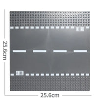 Thumbnail for Accessories Building Blocks City Parts MOC Bricks Base Plate Road Baseplate Construction Set Toys - 31