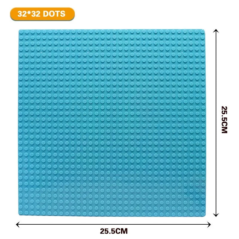 Accessories Building Blocks City Parts MOC Bricks Base Plate Road Baseplate Construction Set Toys - 17